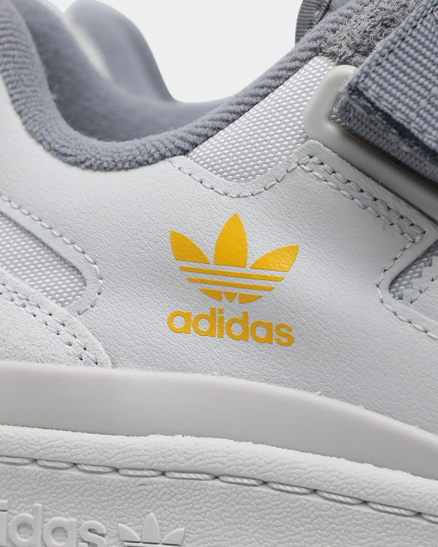 Adidas Forum Low Cloud Grey One / Grey Three / Semi Solar Gold - Image 7