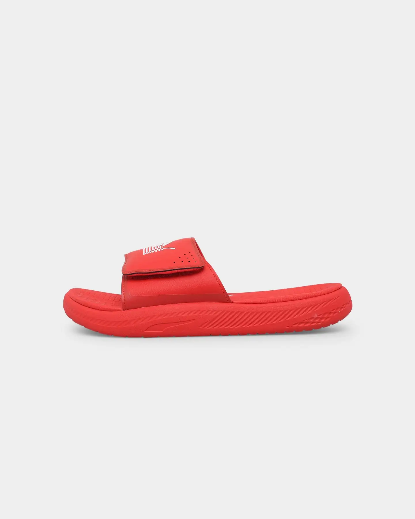 Puma Softride X TMC Slides High Risk Red-Puma White