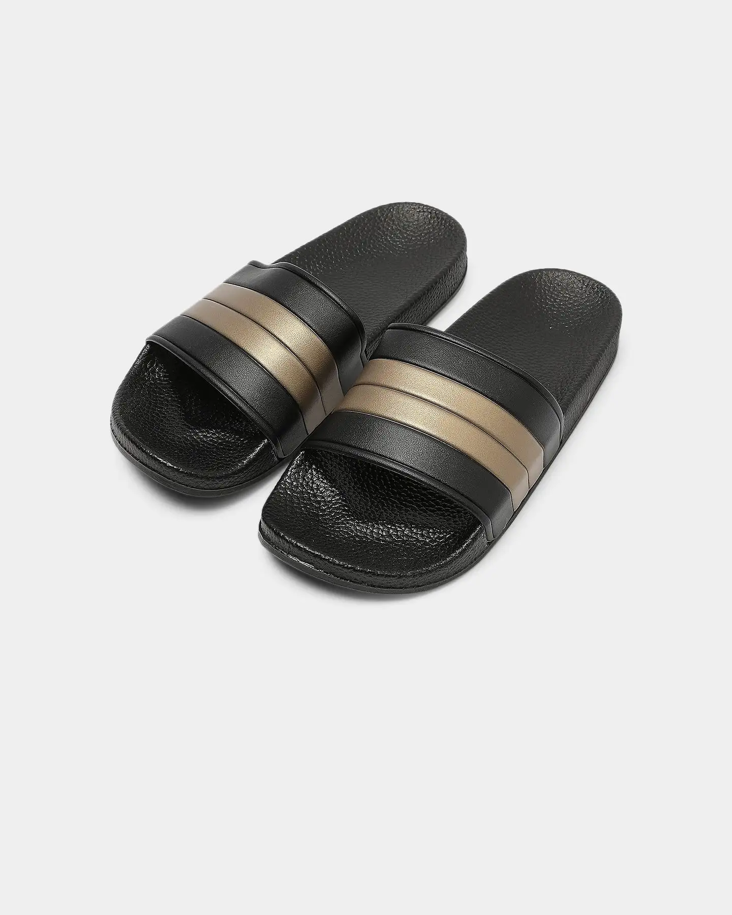 EN ES ENES Mane Slide Black/Gold - Image 3