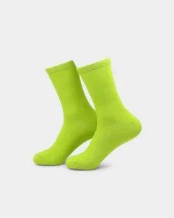 EN ES ENES Common Socks Neon Green