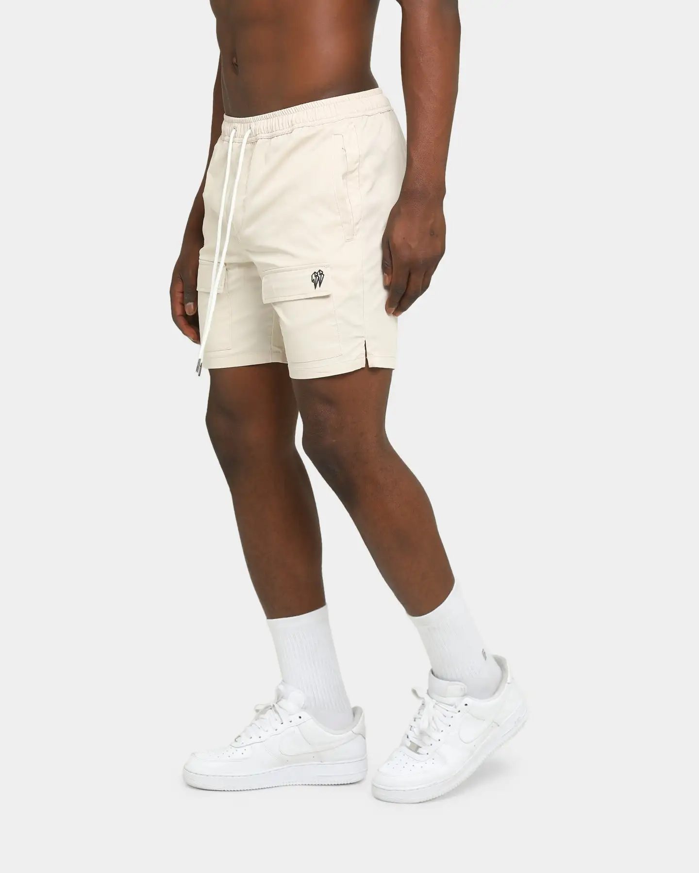 EN ES Utility Beach Shorts Bone - Image 6