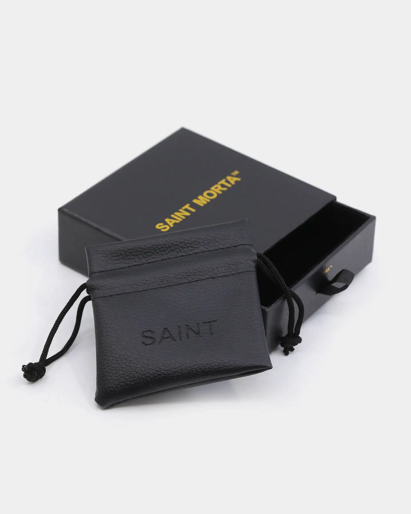 Saint Morta Men's Iced College Pendant Iced White Gold - Image 18