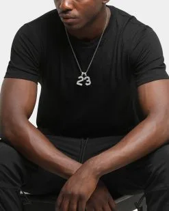 Saint Morta Men's Iced College Pendant Iced White Gold