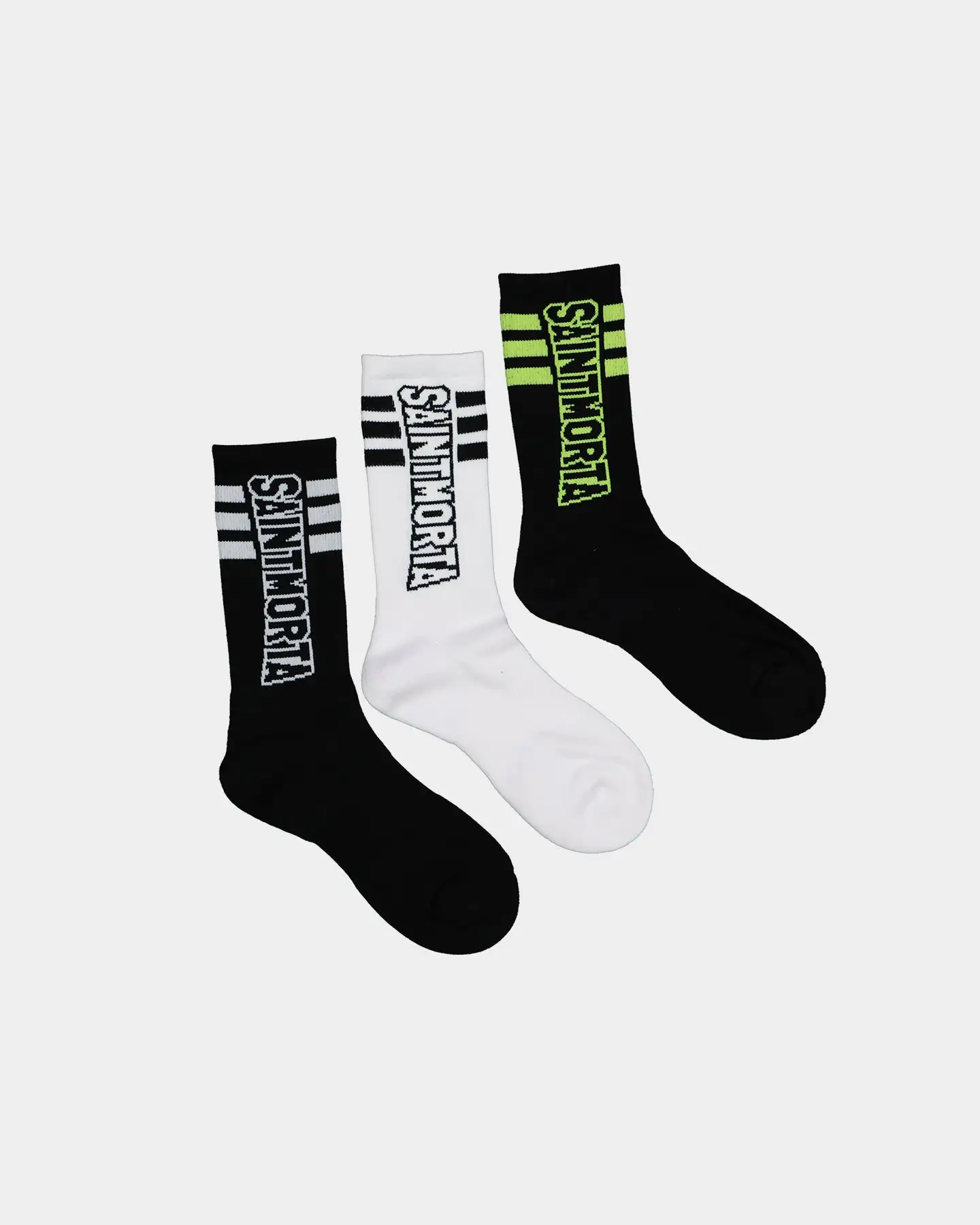 Saint Morta Pro Sport Sock 3 Pack Multi-Coloured