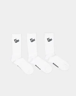 CARRE Carré Simplicity Sport Sock 3 Pack White