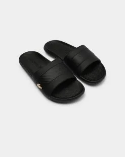 Lacoste Croco Slide 0120 1 CMA Slide Black/Black