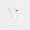 Fred Perry Branded Socks Snow White