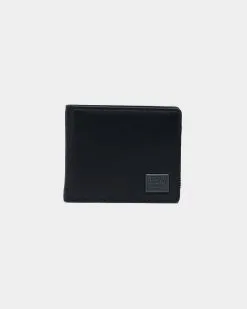 Herschel Bag Co. Men's Hank Leather RFID Wallet Black