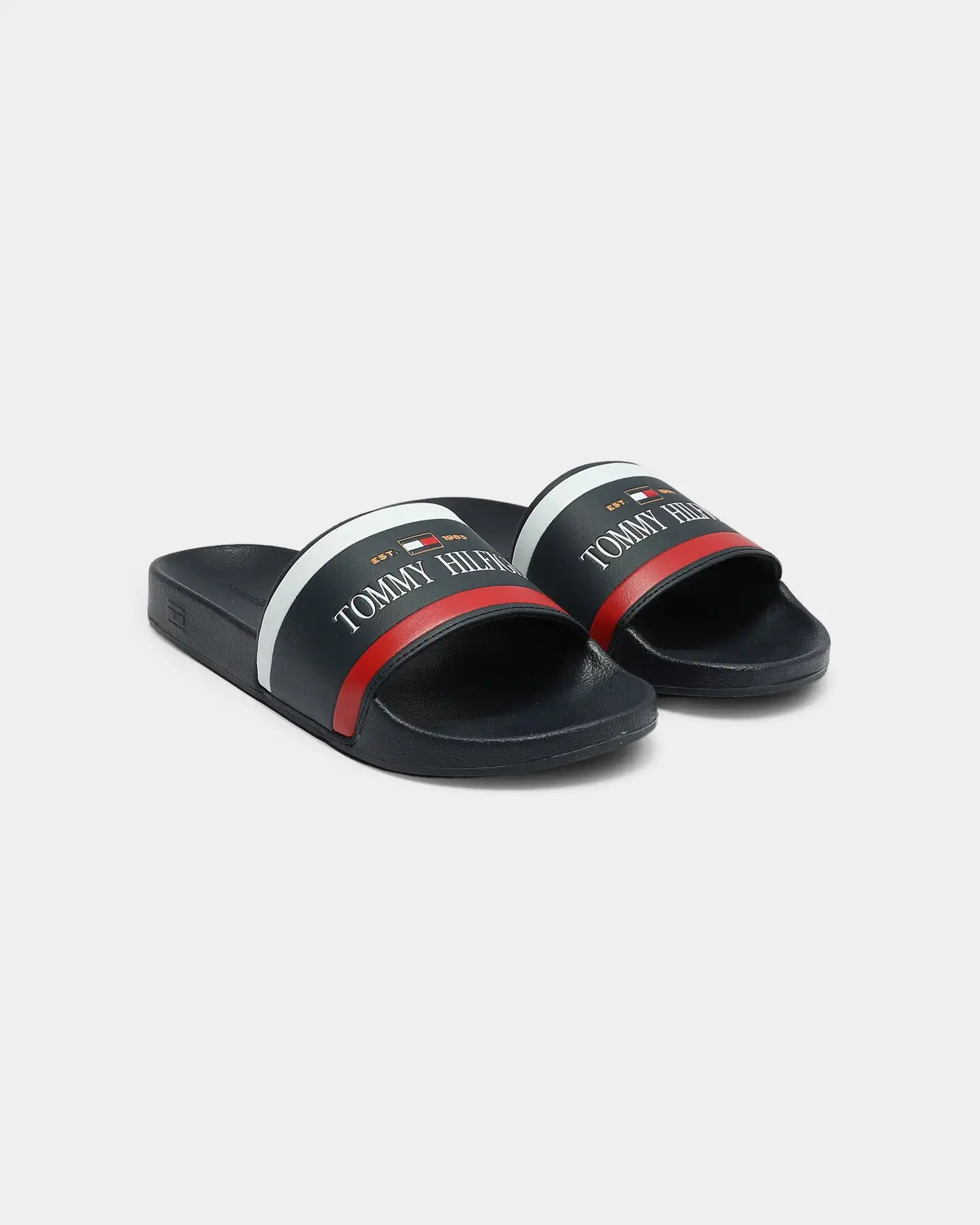 Tommy Jeans Corporate TH Pool Slide Desert Sky - Image 3