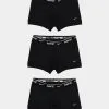 Nike Everyday Stretch Cotton Trunks 3 Pack Black/Black/Black
