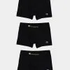 Champion 3 Pack Underwear Black/Gold