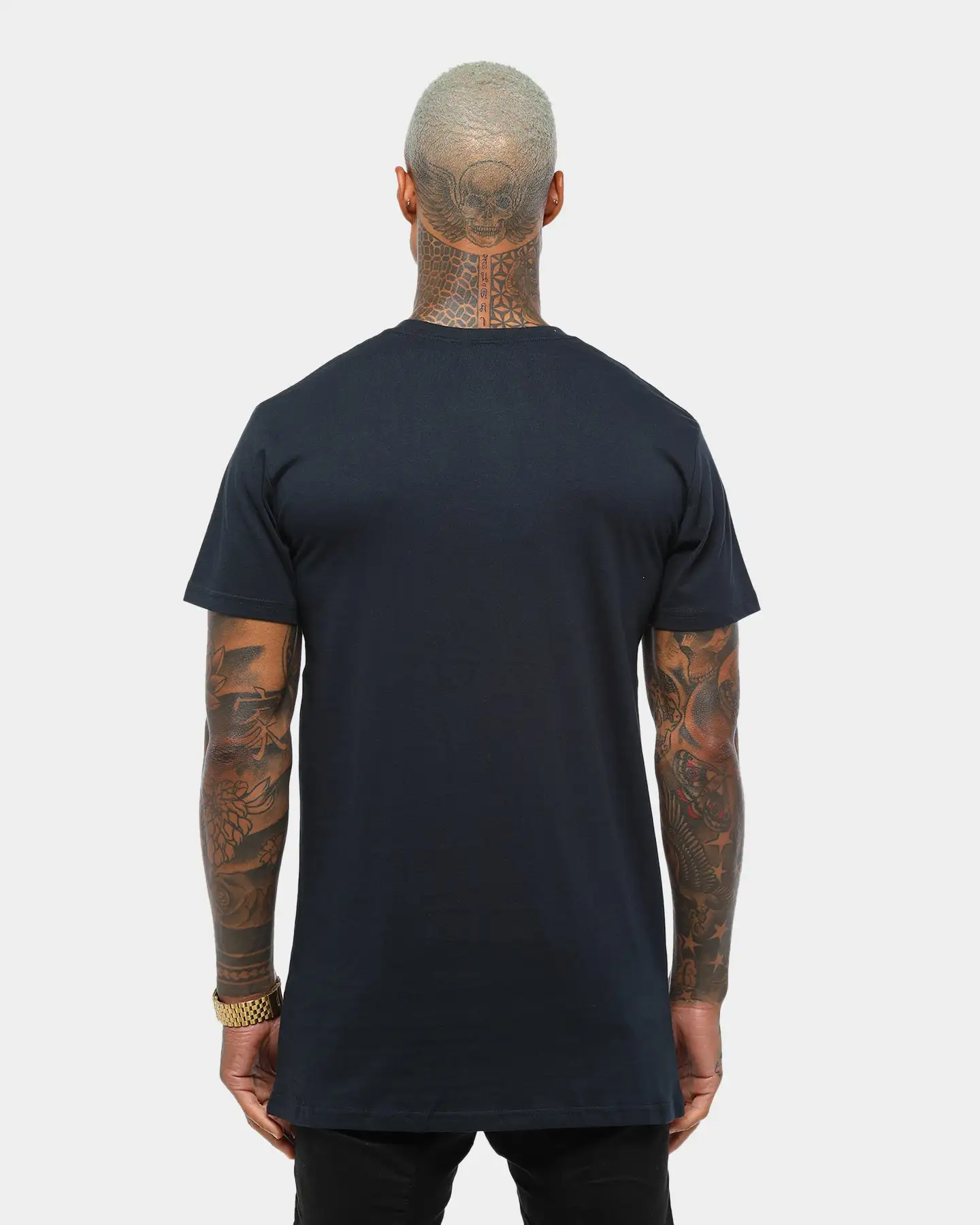 AS Colour Tall T-Shirt Navy - Image 2
